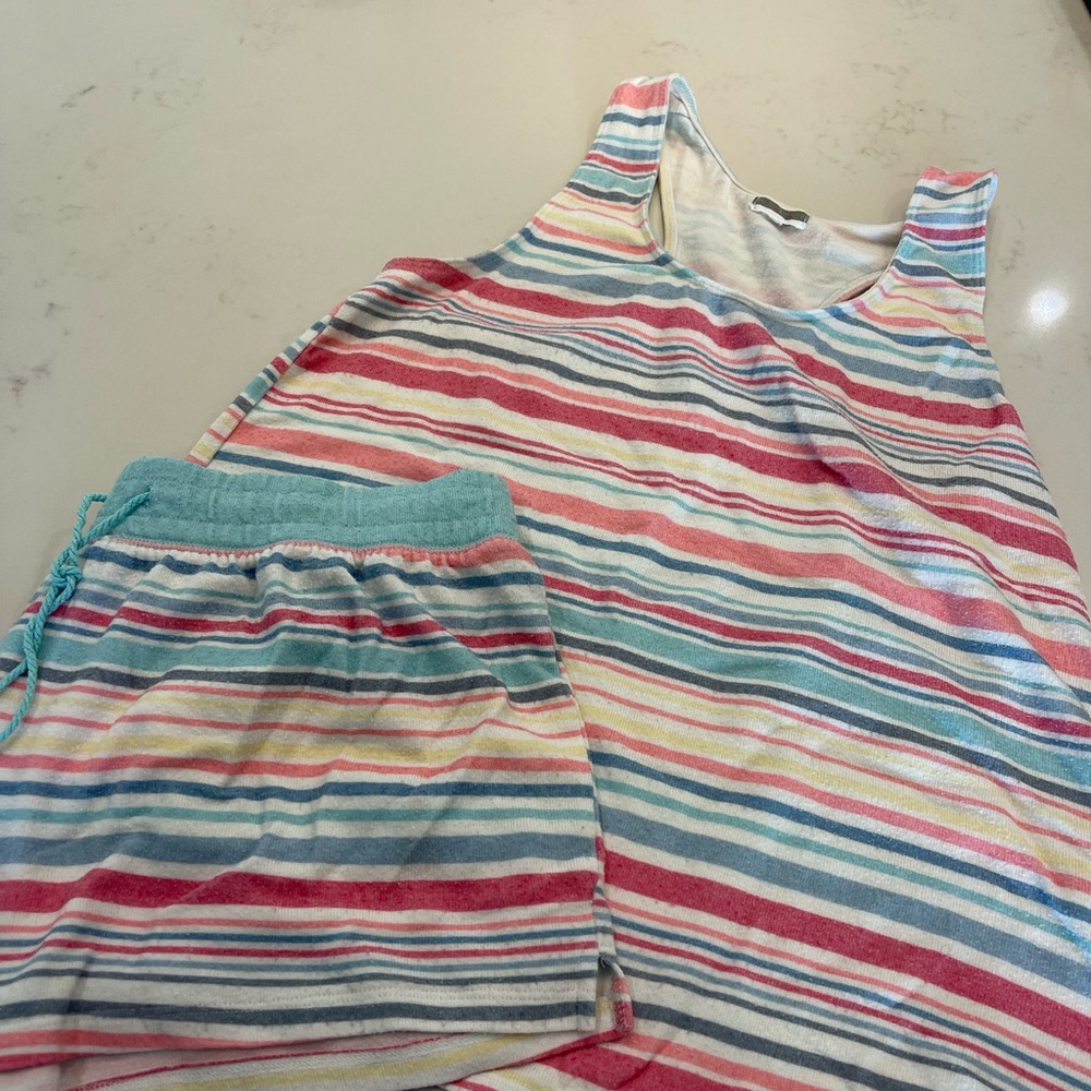 PJ SALVAGE SHORTS SET